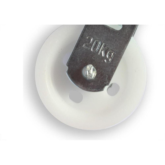 Roldana Plastico Crafer 06Cm Com Gancho 503.03.0007