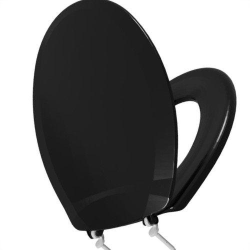 Assento Sanitario Astra Talento Oval Preto Tto/Pp*Pr1 Assento Sanitario Astra Talento Oval Preto Tto/Pp*Pr1