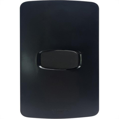 Conjunto Alumbra Gracia Maxx 4X2 Preto Com Placa 1 Simples 85648 Conjunto Alumbra Gracia Maxx 4X2 Preto Com Placa 1 Simples 85648