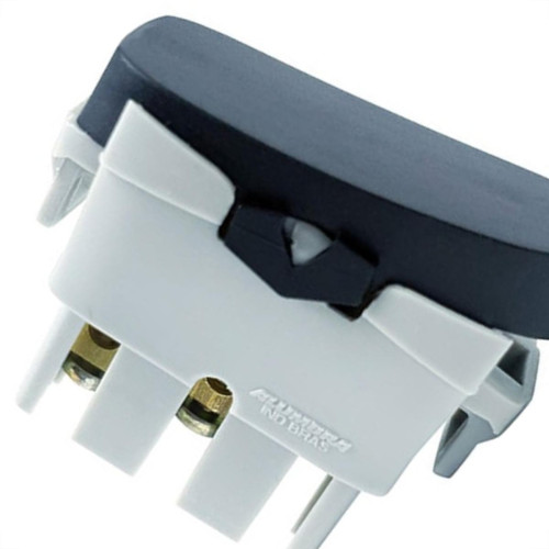 Modulo Alumbra Gracia 1 Simples Preto 85355 Modulo Alumbra Gracia 1 Simples Preto 85355