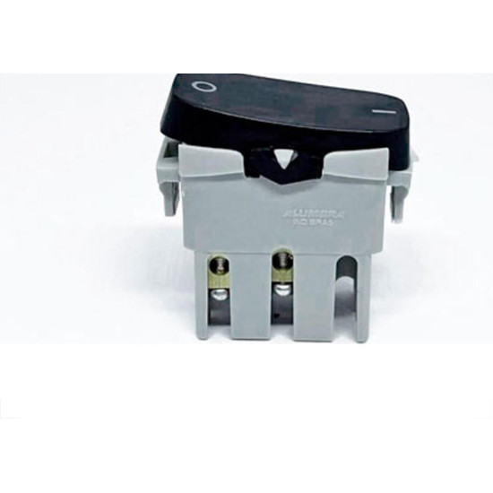 Modulo Alumbra Gracia 1 Simples Bipolar 10A Preto 85358 Modulo Alumbra Gracia 1 Simples Bipolar 10A Preto 85358