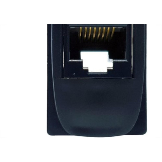 Modulo Alumbra Gracia 1 Tomada Rj45 Preto 85363 Modulo Alumbra Gracia 1 Tomada Rj45 Preto 85363