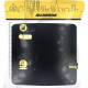 Placa Alumbra Gracia 4X4 Preta (Cega) 85698
