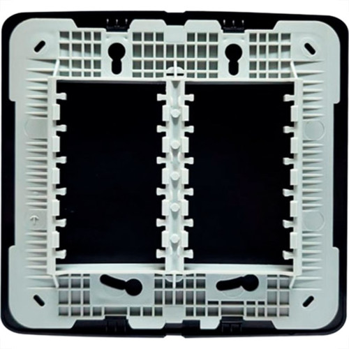 Placa Alumbra Gracia 4X4 Preta (Cega) 85698
