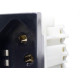 Modulo Tomada Alumbra Inova 2Polo+Terra 20A Black Piano 85510 Modulo Tomada Alumbra Inova 2Polo+Terra 20A Black Piano 85510