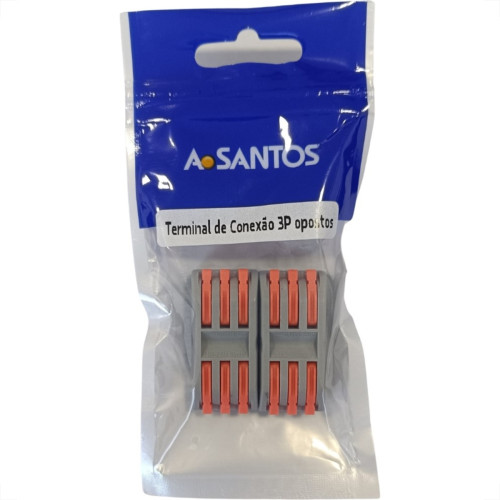 Conector Emenda Asantos Flow 32A 3Polo 0.5A4Mm 2Pecas 3223