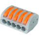 Conector Emenda Asantos Flow 5Polo 4Mm Com 2Pecas 3215 Conector Emenda Asantos Flow 5Polo 4Mm Com 2Pecas 3215