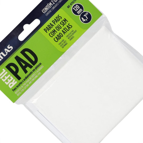 Refil Pad Pintura Recorte Atlas 2 Pecas At751/35 Refil Pad Pintura Recorte Atlas 2 Pecas At751/35