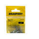 Cartela Gancho Com Bucha Brasfort 06 Cartela Com 06 Pecas 7673 Cartela Gancho Com Bucha Brasfort 06 Cartela Com 06 Pecas 7673