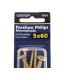Cartela Parafuso Chipboard Brasfort Cabeca Chata Philips 5,0X60 Cartela Com 5 Pecas 7701 Cartela Parafuso Chipboard Brasfort Cabeca Chata Philips 5,0X60 Cartela Com 5 Pecas 7701