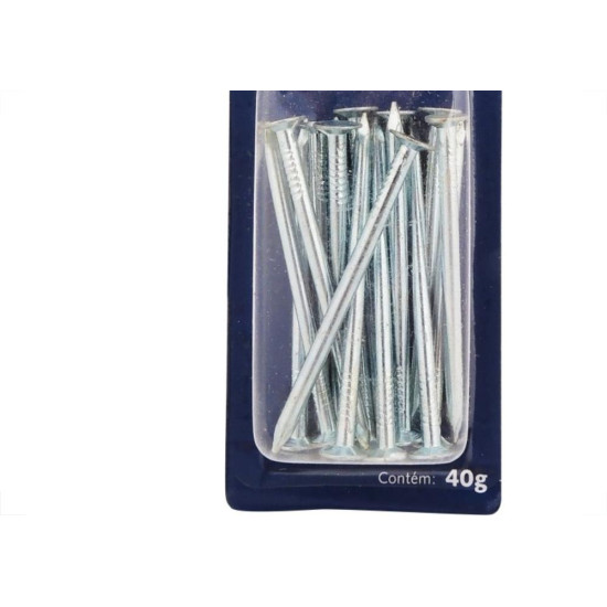 Cartela Prego Aco Polido Brasfort Com Cabeca 17X21 (3,00X48mm) (3,00X48mm) Cartela Com 40 Gramas 7714 Cartela Prego Aco Polido Brasfort Com Cabeca 17X21 (3,00X48mm) (3,00X48mm) Cartela Com 40 Gramas 7714