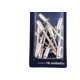 Cartela Rebite Brasfort Aluminio Repuxo 510 Cartela Com 10 Pecas 7719 Cartela Rebite Brasfort Aluminio Repuxo 510 Cartela Com 10 Pecas 7719