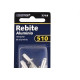 Cartela Rebite Brasfort Aluminio Repuxo 510 Cartela Com 10 Pecas 7719 Cartela Rebite Brasfort Aluminio Repuxo 510 Cartela Com 10 Pecas 7719