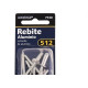 Cartela Rebite Brasfort Aluminio Repuxo 512 Cartela Com 10 Pecas 7720 Cartela Rebite Brasfort Aluminio Repuxo 512 Cartela Com 10 Pecas 7720