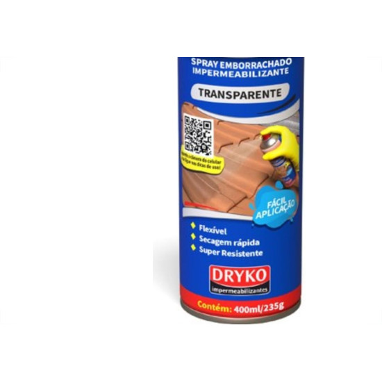 Borracha Liquida Impermeabilizante Spray Dryko Tranparente 400Ml Sprayimp Transp Borracha Liquida Impermeabilizante Spray Dryko Tranparente 400Ml Sprayimp Transp