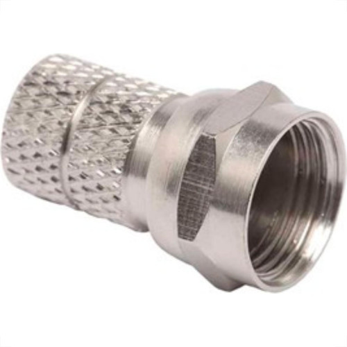 Conector Coaxial Rosca Dezcomp Rg06 643 - Kit C/20 Conector Coaxial Rosca Dezcomp Rg06 643 - Kit C/20