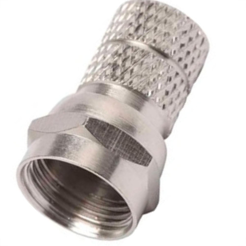 Conector Coaxial Rosca Dezcomp Rg06 643 - Kit C/20 Conector Coaxial Rosca Dezcomp Rg06 643 - Kit C/20