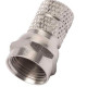 Conector Coaxial Rosca Dezcomp Rg06 643 - Kit C/20 Conector Coaxial Rosca Dezcomp Rg06 643 - Kit C/20