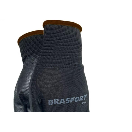 Luva Pu Brasfort Multitato Preta Tamanho 09 7980 Luva Pu Brasfort Multitato Preta Tamanho 09 7980