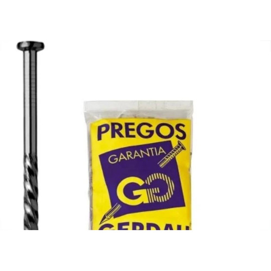 Prego Ardox Gerdau Com Cabeca 17X21 (3,00X48mm) 1Kg Prego Ardox Gerdau Com Cabeca 17X21 (3,00X48mm) 1Kg