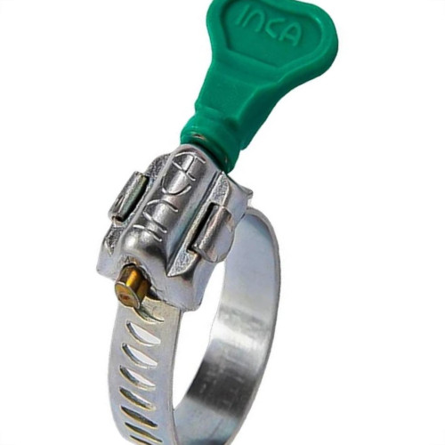 Abracadeira Rosca Sem Fim Inca 09Mm ''Borboleta''  3/8X1/2 50 Pecas 10.001.0092Boe