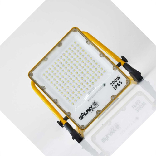 Refletor Led Portatil Galaxy Ip65 200W 6500K 4083 Refletor Led Portatil Galaxy Ip65 200W 6500K 4083