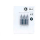 Ponteira Makita Bits Phillips Ph1 X 25Mm Curta Com 3 Pecas B-23450 Ponteira Makita Bits Phillips Ph1 X 25Mm Curta Com 3 Pecas B-23450
