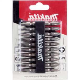 Ponteira Makita Bits Phillips Ph2 X 65Mm Com 10 Pecas D-34366