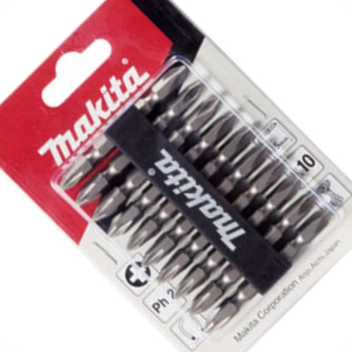 Ponteira Makita Bits Phillips Ph2 X 65Mm Com 10 Pecas D-34366 Ponteira Makita Bits Phillips Ph2 X 65Mm Com 10 Pecas D-34366
