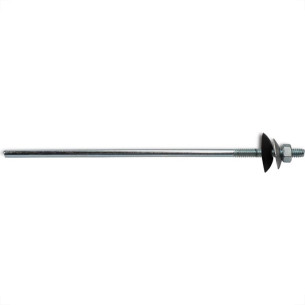 Haste Para Telha Ws 1/4X400Mm Com Kit Vedacao 50 Pecas 