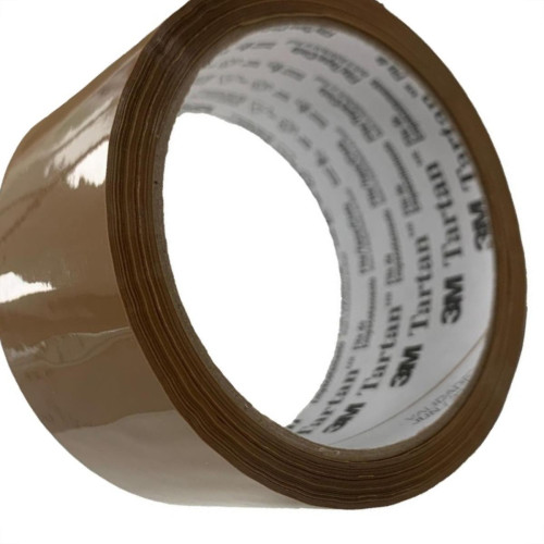 Fita Embalagem 3M Marrom 48 X 50 Hb004723407 - Kit C/4
