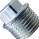 Plug Zamac Cromado 1/2'' Rosca Rosca Macho Cromado 10638Cre Plug Zamac Cromado 1/2'' Rosca Rosca Macho Cromado 10638Cre