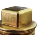 Plug Zamac Cromado 1/2'' Rosca Rosca Macho Amarelo 10638E Plug Zamac Cromado 1/2'' Rosca Rosca Macho Amarelo 10638E