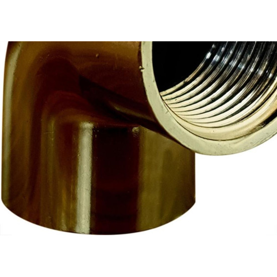 Cotovelo Zamac Garden 90X3/4'' Rosca Rosca Amarelo 10894E Cotovelo Zamac Garden 90X3/4'' Rosca Rosca Amarelo 10894E