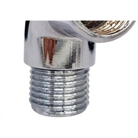 Cotovelo Zamac Garden 1/2'' Macho Femea Cromado 10897Cre Cotovelo Zamac Garden 1/2'' Macho Femea Cromado 10897Cre