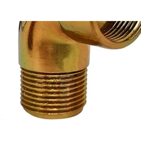 Cotovelo Zamac Garden 3/4'' Macho Femea Amarelo 10898E Cotovelo Zamac Garden 3/4'' Macho Femea Amarelo 10898E