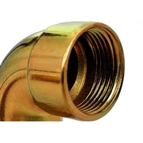 Cotovelo Zamac Garden 3/4'' Macho Femea Amarelo 10898E Cotovelo Zamac Garden 3/4'' Macho Femea Amarelo 10898E