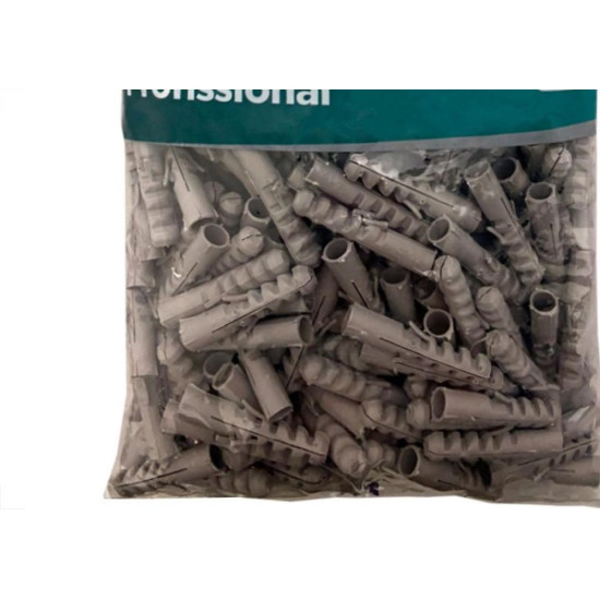 Bucha Fixacao Sforplast Nylon 12 Saco 250 Pecas 18 Bucha Fixacao Sforplast Nylon 12 Saco 250 Pecas 18