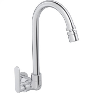 Torneira Metal Bica Movel Parede Deca Flex Plus Cromada 1168C21Clm