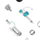Mecanismo Acoplado Deca Acionamento Duplo Com Kit 1100Si6001 Mecanismo Acoplado Deca Acionamento Duplo Com Kit 1100Si6001