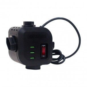 Filtro Linha Plastico Qualitronix Torre Com Dps Cabo Eletrico 4Tomadas Qcfl4-Cpusb