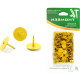 Percevejo Thomsen Amarelo Cartela Com 50 Pecas Pc-022 Percevejo Thomsen Amarelo Cartela Com 50 Pecas Pc-022