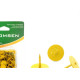 Percevejo Thomsen Amarelo Cartela Com 50 Pecas Pc-022 Percevejo Thomsen Amarelo Cartela Com 50 Pecas Pc-022