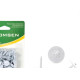 Percevejo Thomsen Branco Cartela Com 50 Pecas Pc-029 Percevejo Thomsen Branco Cartela Com 50 Pecas Pc-029