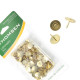 Percevejo Thomsen Latonado Cartela Com 50 Pecas Pl-012 Percevejo Thomsen Latonado Cartela Com 50 Pecas Pl-012