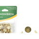 Percevejo Thomsen Latonado Cartela Com 50 Pecas Pl-012 Percevejo Thomsen Latonado Cartela Com 50 Pecas Pl-012