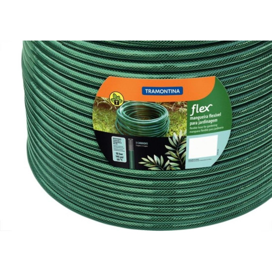 Mangueira Agua Tramontina Trancada 1/2X2 Verde 50M 79170/500 Mangueira Agua Tramontina Trancada 1/2X2 Verde 50M 79170/500