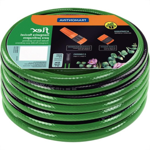 Mangueira Agua Tramontina Trancada Verde/Preta 1/2'' 30M 79167/300 Mangueira Agua Tramontina Trancada Verde/Preta 1/2'' 30M 79167/300
