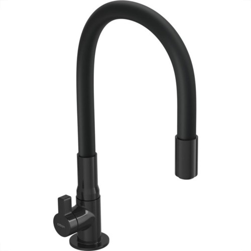 Torneira Metal Bica Movel Mesa Hydramotion Preta/Preta 1167.Ptpthmn Torneira Metal Bica Movel Mesa Hydramotion Preta/Preta 1167.Ptpthmn