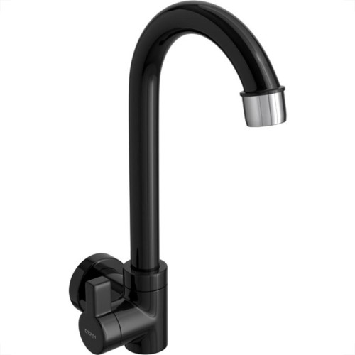 Torneira Abs Bica Movel Parede Hydraplus 1/4V Preta 1168.Pthpl Torneira Abs Bica Movel Parede Hydraplus 1/4V Preta 1168.Pthpl